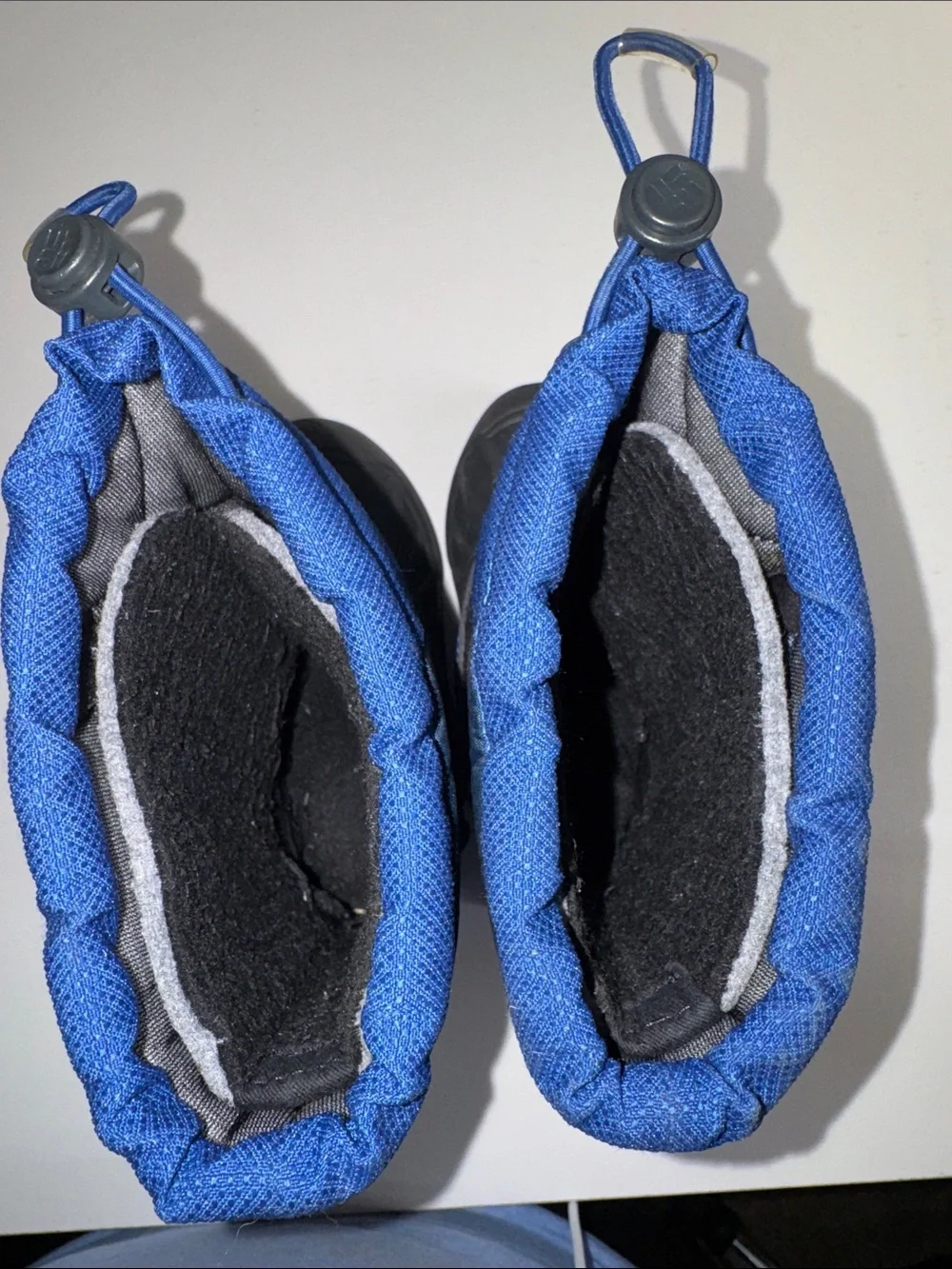 Columbia Powderbug Snowlite 400g Kids Snow Boots Blue Black Size 11
